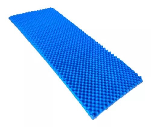 Espuma Acústica Celeste 190x75x5